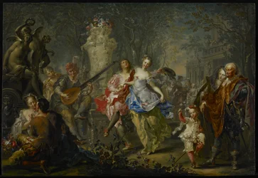 Die Freuden der Jahreszeiten: Frühling, ca. 1730
